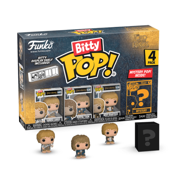 The Lord of the Rings - Samwise Bitty Pop! 4 - Pack - Gametraders Modbury Heights