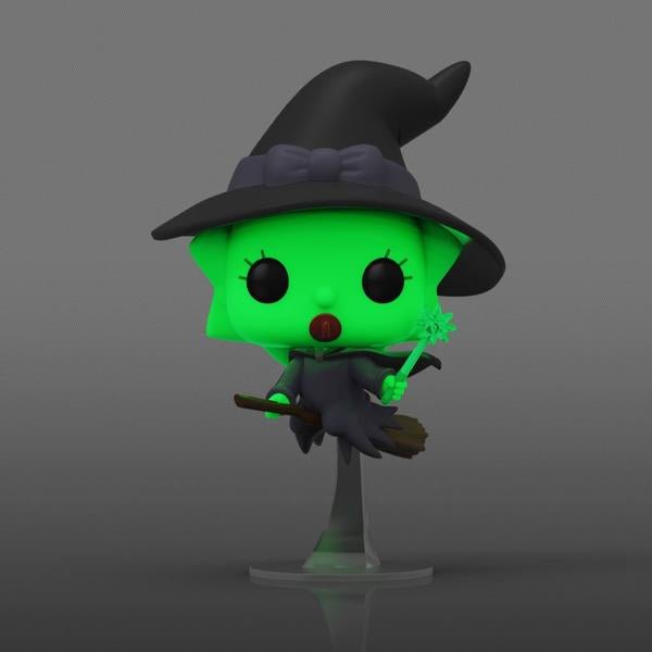 The Simpsons - Witch Maggie, Treehouse of Horror US Exclusive Glow Pop! Vinyl - Gametraders Modbury Heights