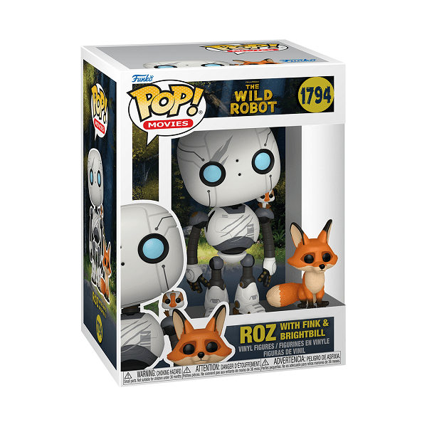 The Wild Robot - Roz w/Brightbill & Fink Pop! Vinyl - Gametraders Modbury Heights