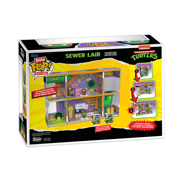 TMNT - Sewer Home Bitty Box Playset - Gametraders Modbury Heights