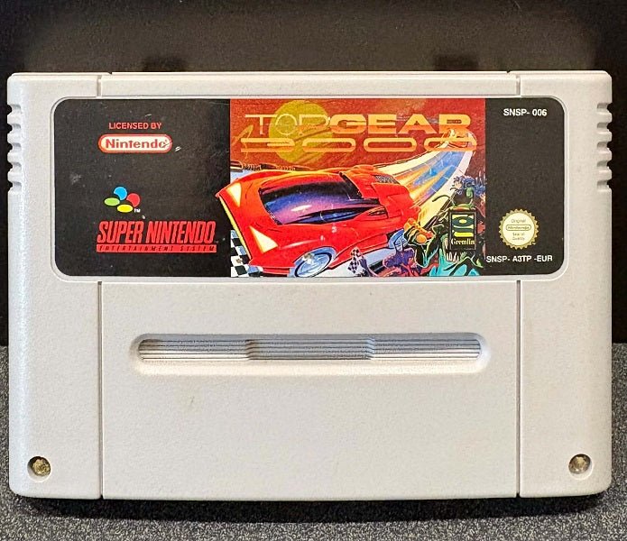 Top Gear 3000 SNES - Gametraders Modbury Heights
