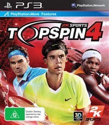 Top Spin 4 PS3 - Gametraders Modbury Heights