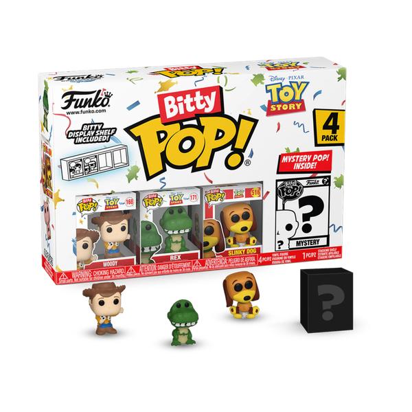 Toy Story - Woody Bitty Pop! Vinyl 4 - Pack - Gametraders Modbury Heights