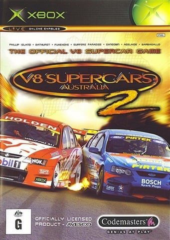 V8 Supercars 2 Xbox - Gametraders Modbury Heights
