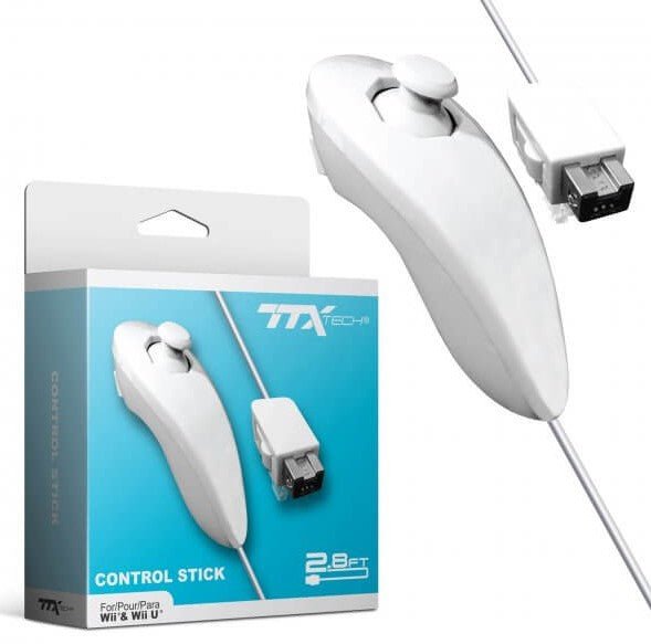 Wii/WiiU TTX Nunchuck Controller - White - Gametraders Modbury Heights