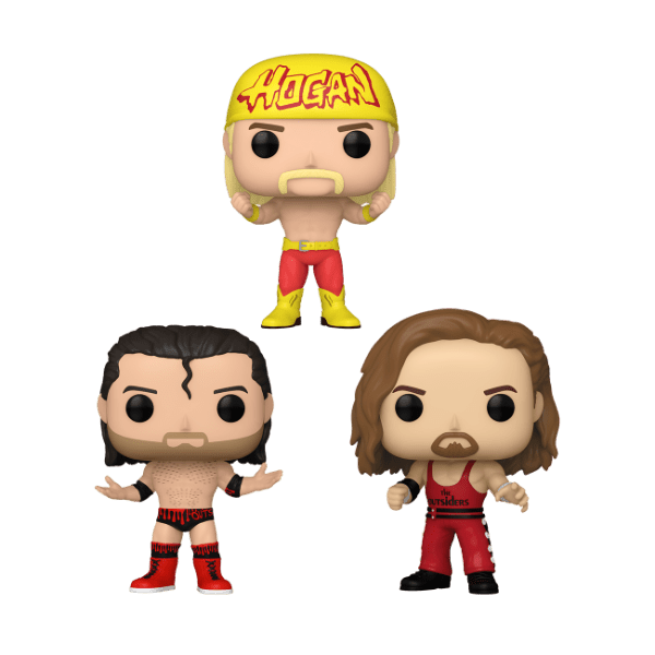 WWE - Hulk Hogan & The Outsiders Pop! Vinyl 3PK - Gametraders Modbury Heights