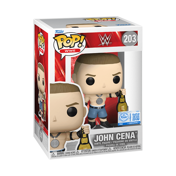 WWE - John Cena w/Spinner Belt Pop! Vinyl - Gametraders Modbury Heights