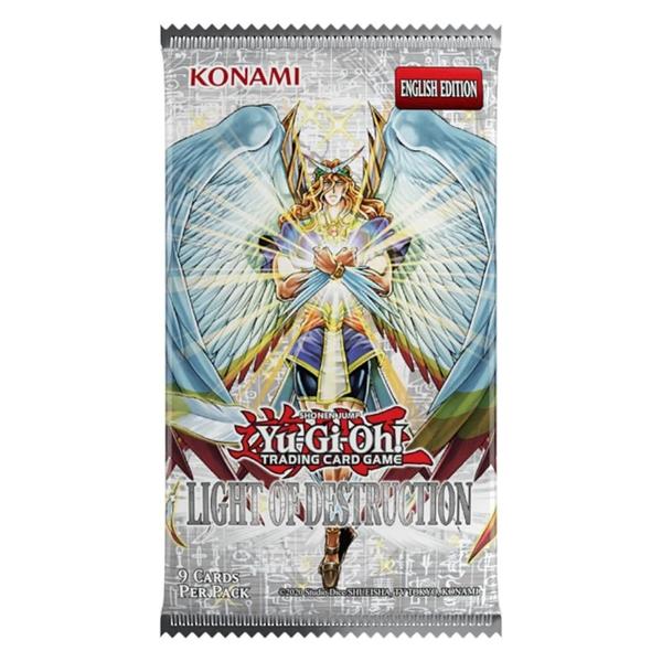 Yugioh - Light of Destruction Unlimited Reprint Booster Pack - Gametraders Modbury Heights
