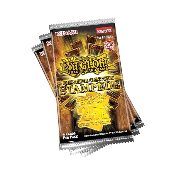 Yugioh - Quarter Century Stampede Tuckbox (3 Pack) - Gametraders Modbury Heights