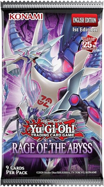 Yugioh - Rage of the Abyss Booster Pack - Gametraders Modbury Heights