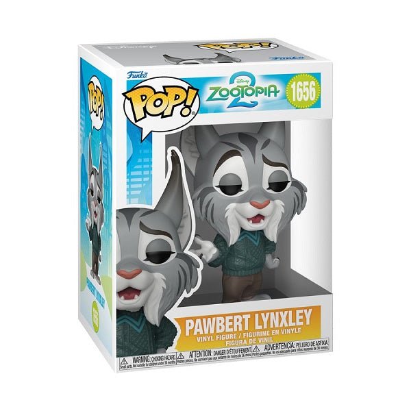 Zootopia 2 - Pawbert Lynxley Pop! Vinyl - Gametraders Modbury Heights