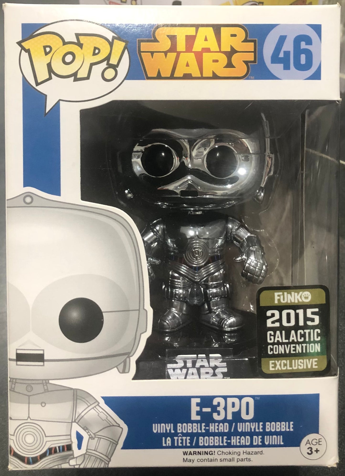 Star Wars E-3PO 2015 Galactic Convention Exclusive Pop! Vinyl