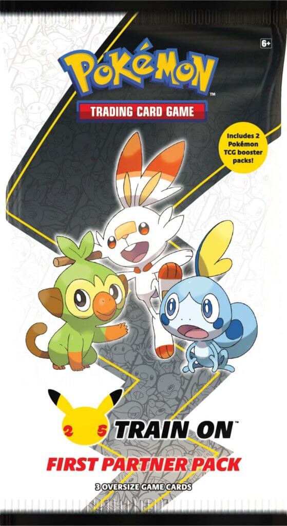 Pokemon - TCG - 25th Anniversary - First Partner Pack - Galar - Gametraders Modbury Heights