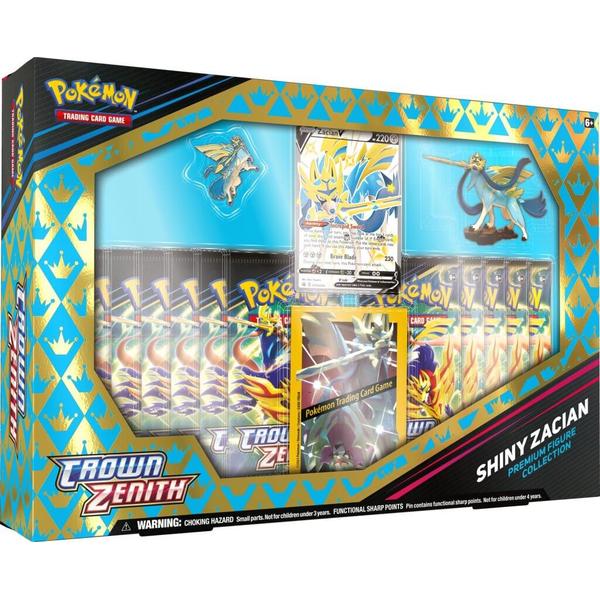 Pokemon - TCG - Crown Zenith Shiny Zacian/Zamazenta Figure Box - Gametraders Modbury Heights