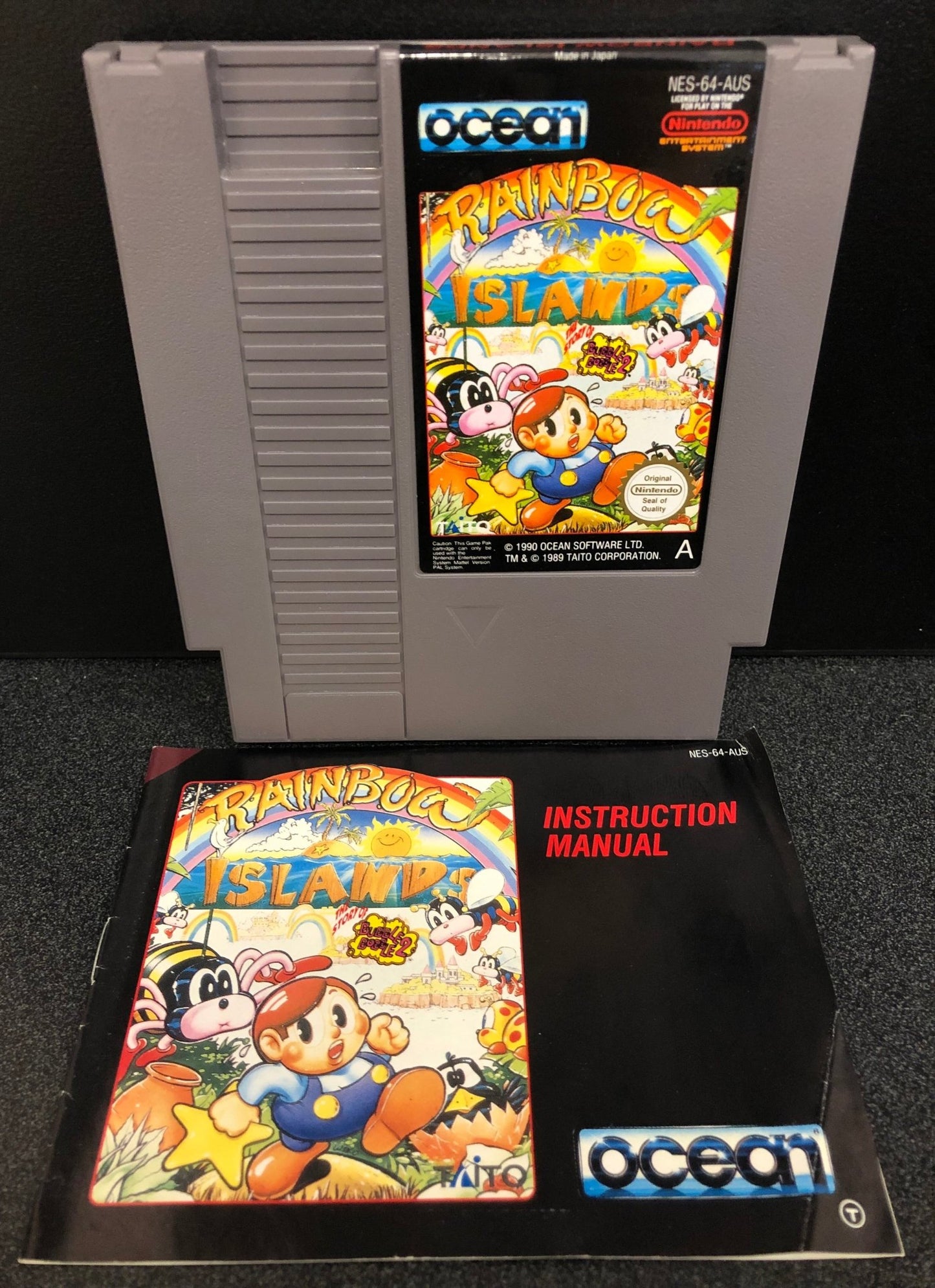 Rainbow Islands Bubble Bobble 2 NES Boxed - Gametraders Modbury Heights