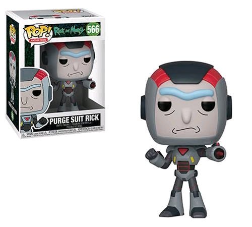Rick and Morty - Rick in Purge Suit Pop! Vinyl - Gametraders Modbury Heights