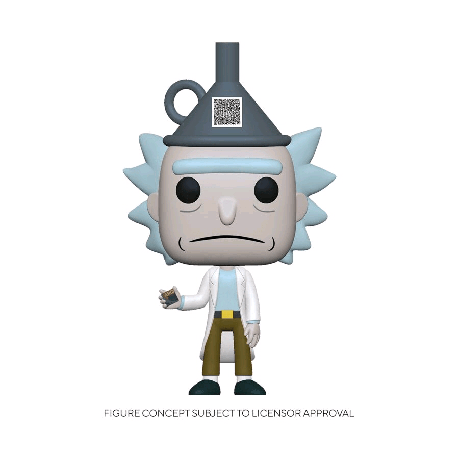 Rick and Morty - Rick with Funnel Hat US Exclusive Pop! Vinyl - Gametraders Modbury Heights
