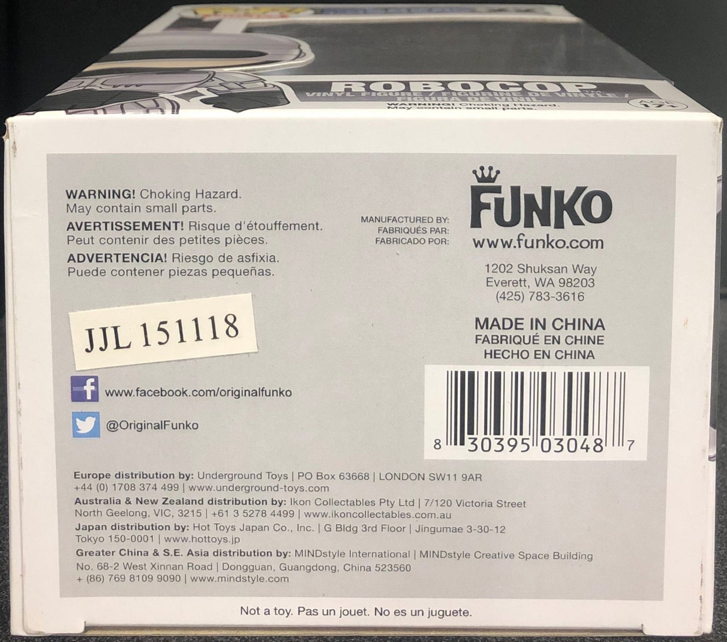 Robocop - Robocop Pop! Vinyl - Gametraders Modbury Heights