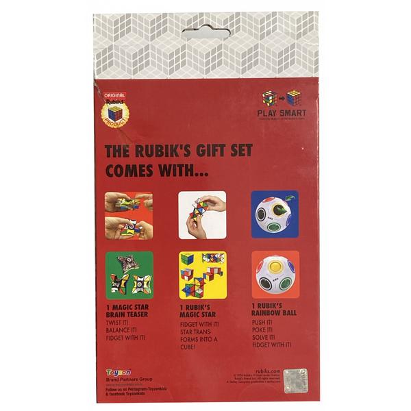 Rubiks Gift Set (Includes Rainbow Ball, Magic Star and Magic Star Spinner) - Gametraders Modbury Heights