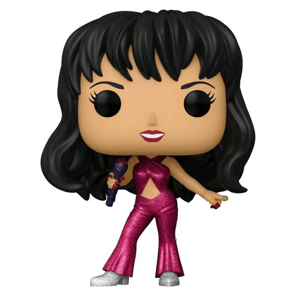 Selena - Selena Burgundy Outfit Diamond Glitter US Exclusive Pop! Vinyl - Gametraders Modbury Heights