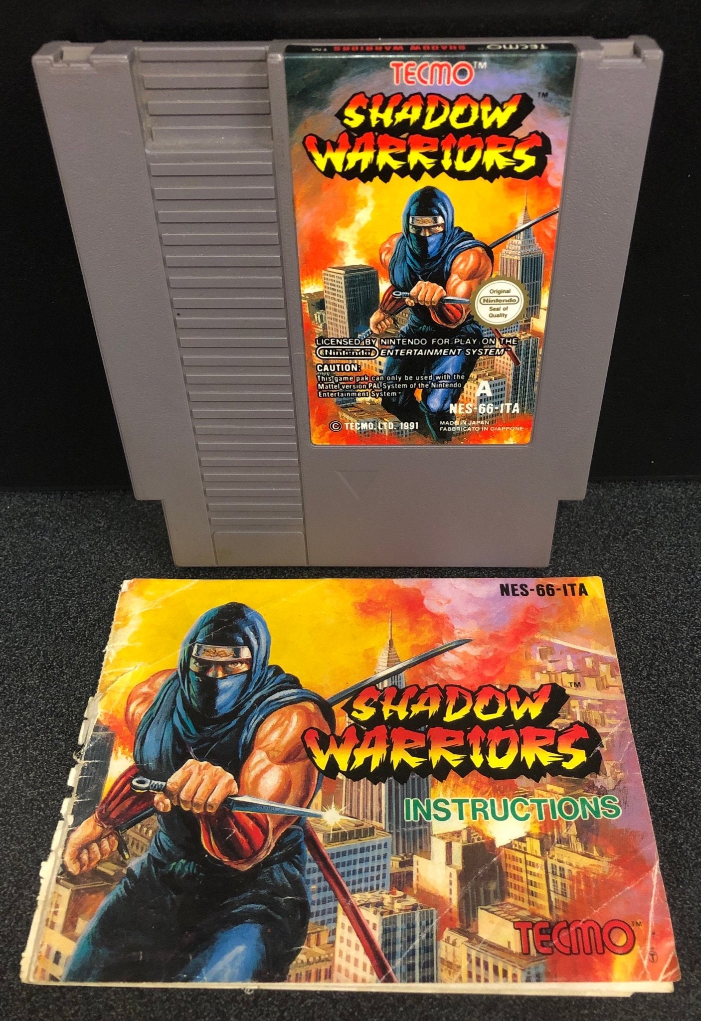 Shadow Warriors NES Boxed - Gametraders Modbury Heights