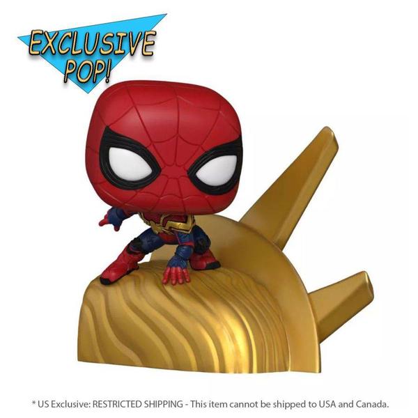 Spider - Man: No Way Home - Spider - Man Build A Scene Pop! Vinyl Deluxe - Gametraders Modbury Heights