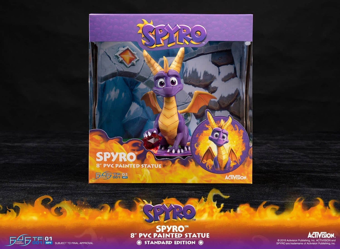 Spyro the Dragon 8" PVC Statue - Gametraders Modbury Heights