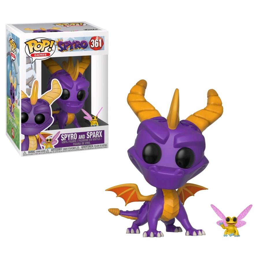 Spyro the Dragon - Spyro & Sparx Pop! Vinyl - Gametraders Modbury Heights