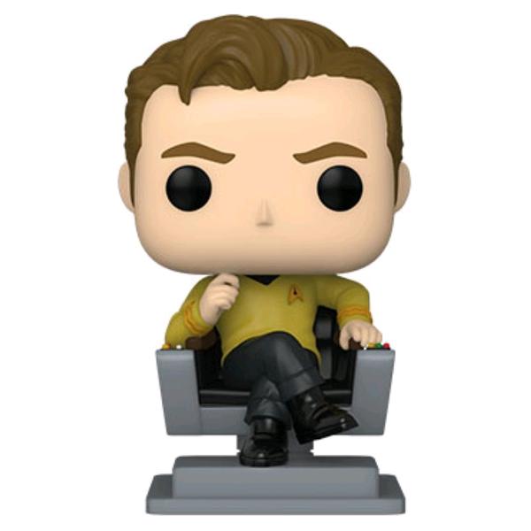 Star Trek: The Original Series - Captain Kirk in Chair Pop! Vinyl - Gametraders Modbury Heights