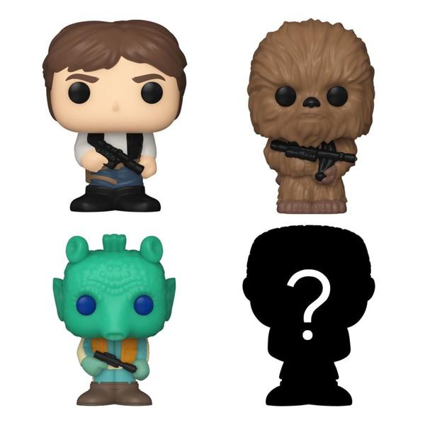 Star Wars - Han Solo Bitty Pop! Vinyl 4 - Pack - Gametraders Modbury Heights