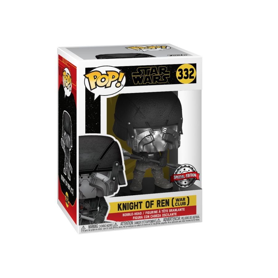 Star Wars - Knight of Ren War Club Episode IX Rise of Skywalker US Exclusive Pop! Vinyl - Gametraders Modbury Heights