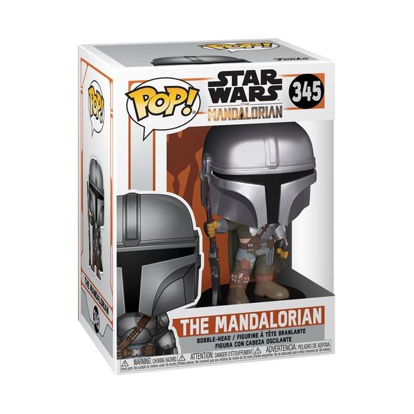 Star Wars: Mandalorian - Mandalorian Pose Metallic Pop! Vinyl - Gametraders Modbury Heights
