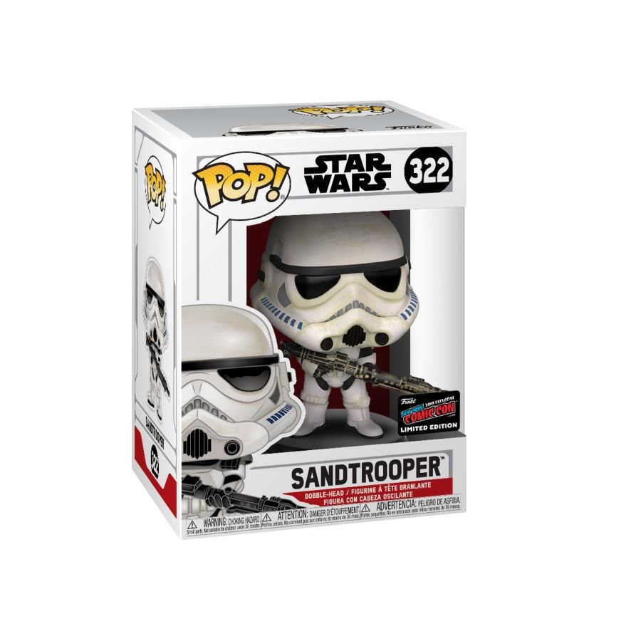 Star Wars - Sandtrooper NYCC 2019 Exclusive Pop! Vinyl - Gametraders Modbury Heights