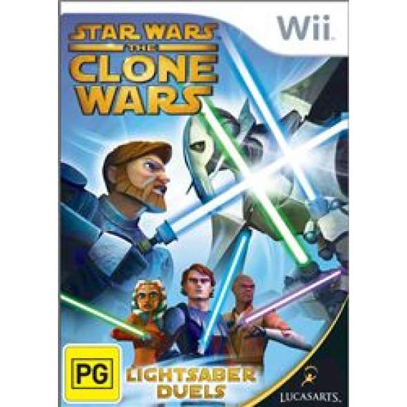Star Wars The Clone Wars Lightsaber Duels Wii (Pre - Played) - Gametraders Modbury Heights