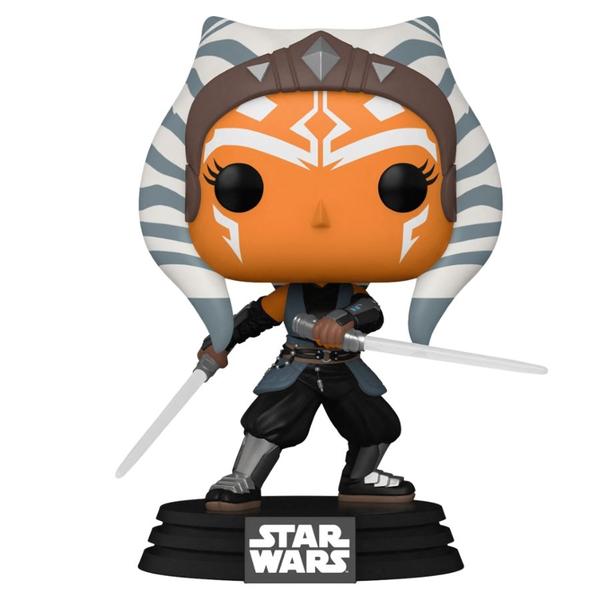 Star Wars: The Mandalorian - Ahsoka with Lightsabers Pop! Vinyl - Gametraders Modbury Heights