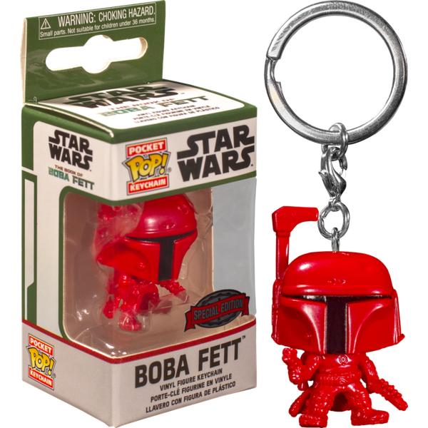 Star Wars: The Mandalorian - Boba Fett US Exclusive Pocket Pop! Vinyl Keychain - Gametraders Modbury Heights
