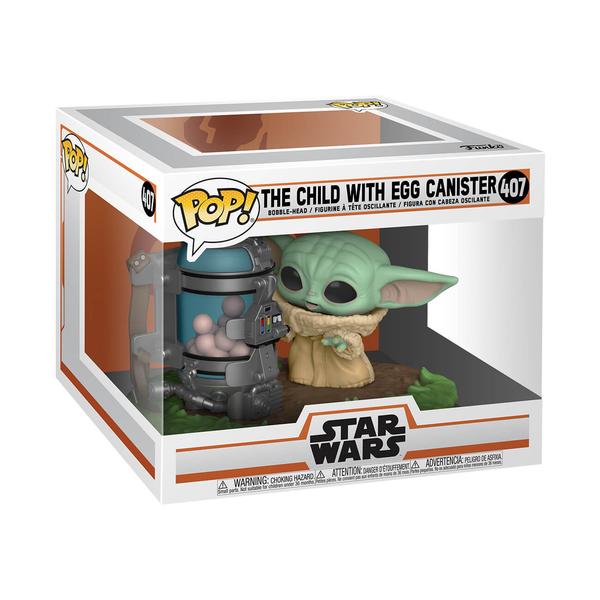 Star Wars: The Mandalorian - Child with Egg Canister Pop! Vinyl Deluxe - Gametraders Modbury Heights