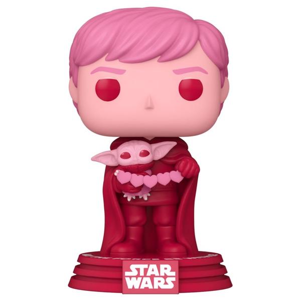 Star Wars: The Mandalorian - Luke & Grogu Valentine Pop! Vinyl - Gametraders Modbury Heights