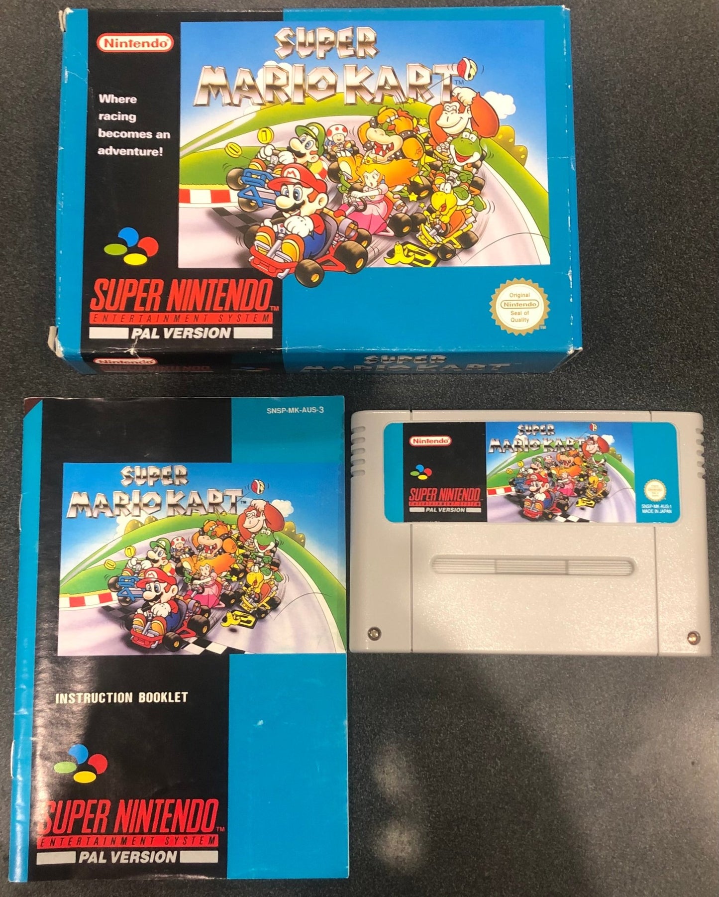 Super Mario Kart SNES Boxed - Gametraders Modbury Heights