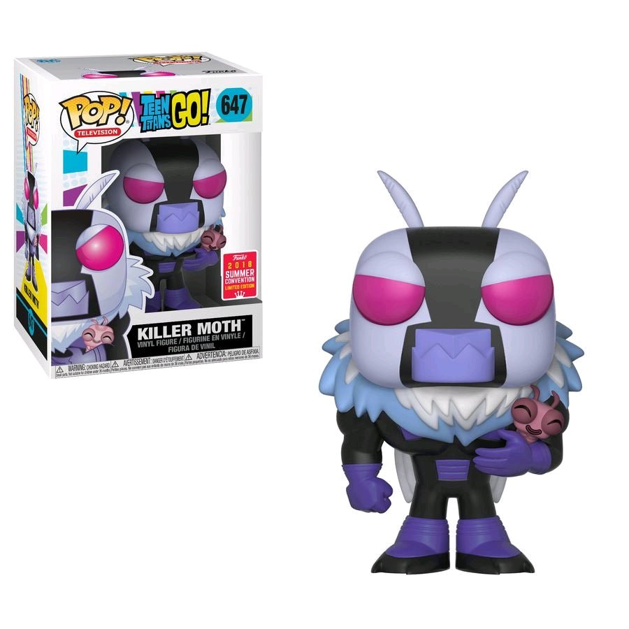 Teen Titans Go! - Killer Moth SDCC 2018 US Exclusive Pop! Vinyl - Gametraders Modbury Heights