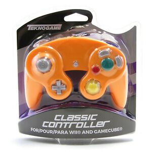 Teknogame Gamecube Control Orange - Gametraders Modbury Heights