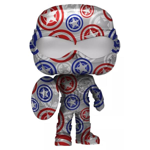 The Falcon and the Winter Soldier - Capt. America Patriotic (Artist) US Exc Pop! Vinyl w/Protector - Gametraders Modbury Heights
