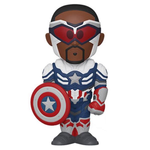 The Falcon and the Winter Soldier - Captain America Vinyl Soda - Gametraders Modbury Heights
