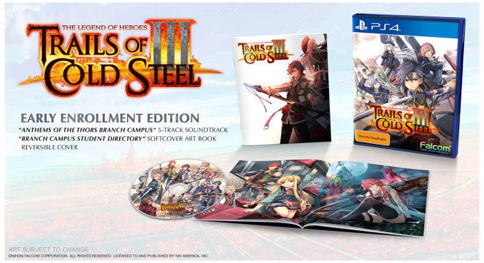 The Legend of Heroes: Trails of Cold Steel III - Early Enrollment Edition PS4 - Gametraders Modbury Heights