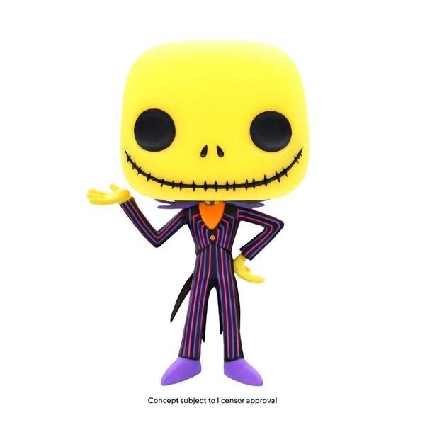 The Nightmare Before Christmas - Jack Skellington Black Light Pop! Vinyl - Gametraders Modbury Heights