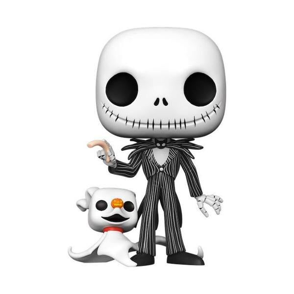 The Nightmare Before Christmas - Jack Skellington with Zero Glow US Exclusive 10" Pop! Vinyl - Gametraders Modbury Heights