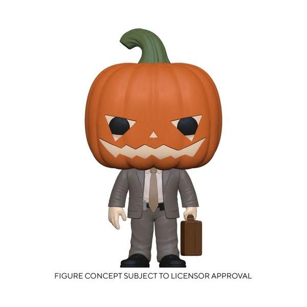 The Office - Dwight with Pumpkinhead Pop! Vinyl - Gametraders Modbury Heights