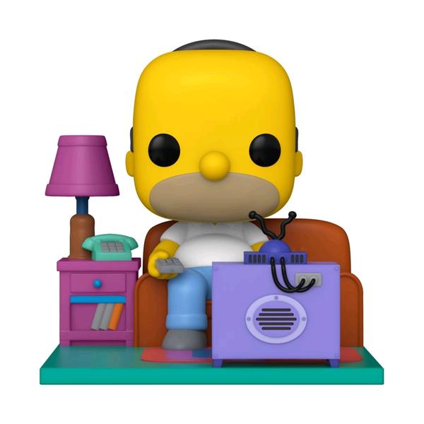 The Simpsons - Homer watching TV Pop! Vinyl Deluxe - Gametraders Modbury Heights