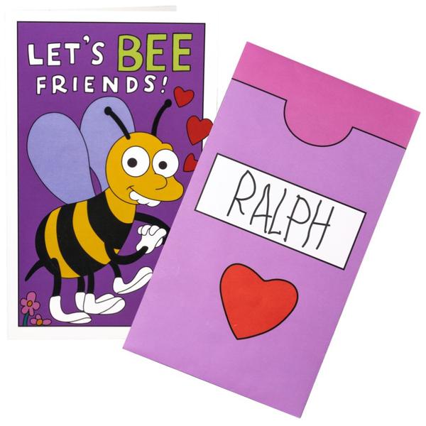 The Simpsons - Let's Bee Friends Replica Valentine's Day Card - Gametraders Modbury Heights