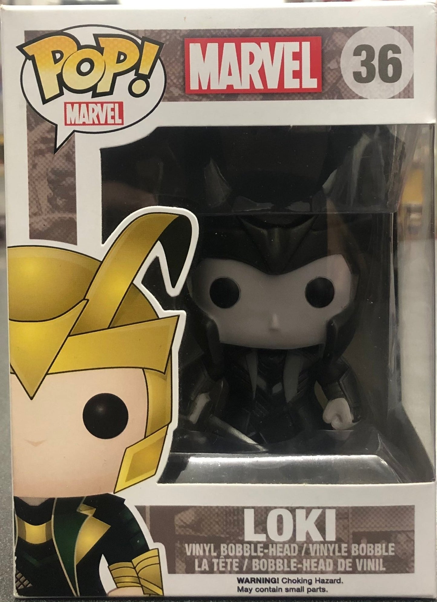Thor Dark World - Loki Black & White Pop! Vinyl - Gametraders Modbury Heights